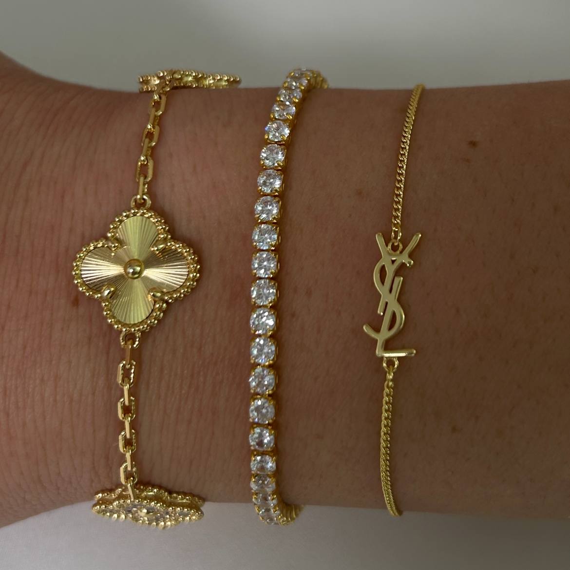 Y Bracelet | 18k Gold Plated